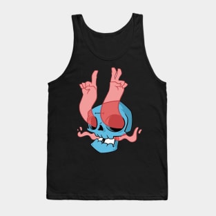 Peace skulls Tank Top